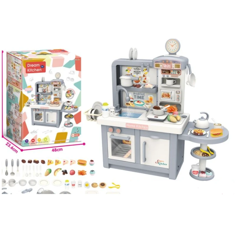 Interactive Dream Kitchen Play Set for Kids: Realistic Cooking Experience - My Dolly
