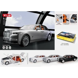 1:20 Scale Die-Cast Luxury Model Car with Sound, Light, Openable Doors & Pullback Power - Collectible Toy