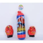 Spider-Man Kids' Punching Bag and Boxing Gloves Set - Inflatable Junior Sports Training Toy - My Dolly
