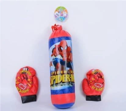 Spider-Man Kids' Punching Bag and Boxing Gloves Set - Inflatable Junior Sports Training Toy - My Dolly - Image 2