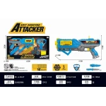 Soft Shooting Attacker Blaster Set with 12 Ultra Darts, Mask, 3 Targets & Knife Toy - Blasting Expert - My Dolly
