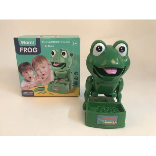 Warn! Electric Frog Interactive Game (RH810-1) - Creative Game with Sound and Light for Parent-Child Interaction - My Dolly - Image 2
