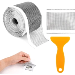 رول شبكي لإزالة الشعر والأوساخ من البالوعة يمكن قصه حسب المقاس مصنوع من PVC عالي الجودة – يمنع الانسداد ويلتقط الشعر والحطام بسهولة