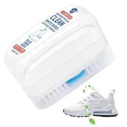 Specialized Shoe Cleaner with Whitening Brush Enzyme-Powered Shoe Cleaning Kit Safe for All Athletic Shoes Removes Dirt & Brightens Soles