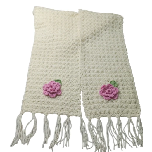 Hand mad wool scarf from Joyful threads Hand mad wool scarf from Joyful threads