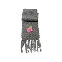 Joyful threads hand mad wool scarf from Joyful threads.