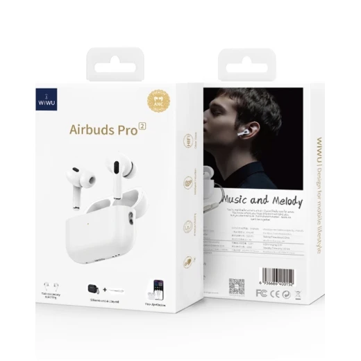 WiWU Airbuds Pro 2 ANC True Wireless Noise Cancelling - Wiwu - Image 8