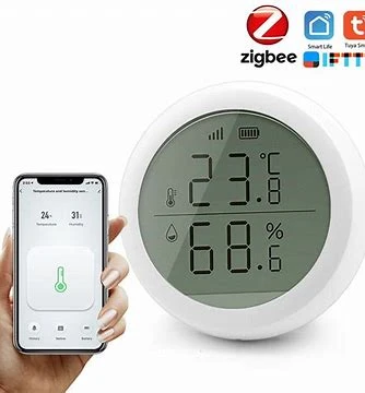 Temperature And Humidity Sensor - Zigbee - AVATTO - Image 2