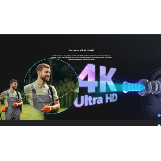  كاميرا إيزفيزالذكية المستقلة بالبطارية – دقة 4K، كشف ذكي بالذكاء الاصطناعي، رؤية ليلية ملونة، بطارية تدوم 180 يومًا، ودعم Wi-Fi 6 - إزفيز - Image 10