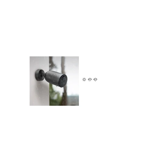 EZVIZ EB3 Security Camera with Battery, 2K Wifi Camera CCTV, Outdoor Wire-free IP Camera with Two-way Audio, Waterproof, PIR, Smart Human Motion Detection, 256GB Storage, Work with Solar Panel & Alexa - Ezviz - Image 4