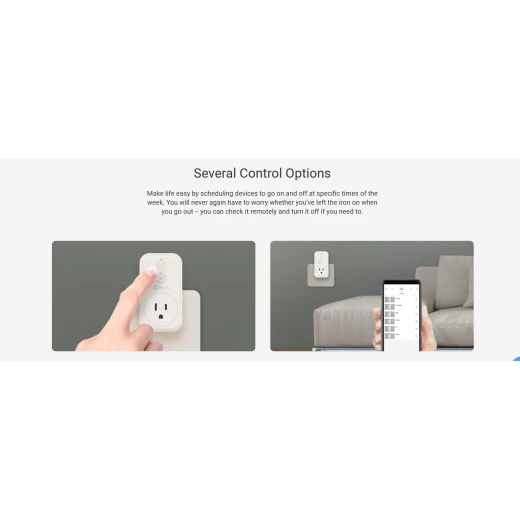 EZVIZ T31 Smart Plug – 16A Wi-Fi Remote Control Plug with Voice Assistant Support, Timer & Energy Monitoring - Ezviz - Image 3