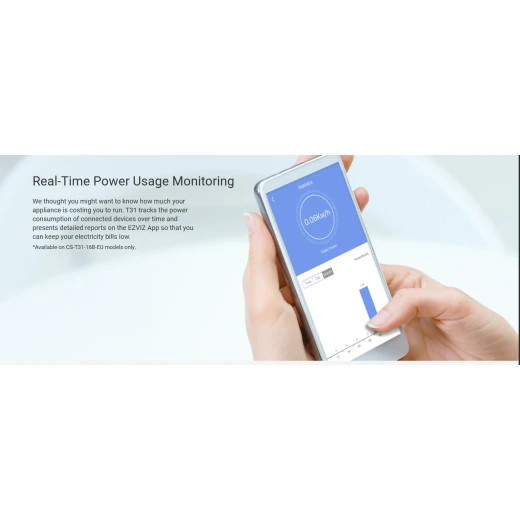 EZVIZ T31 Smart Plug – 16A Wi-Fi Remote Control Plug with Voice Assistant Support, Timer & Energy Monitoring - Ezviz - Image 4