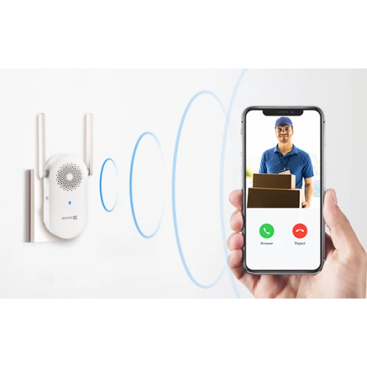 جرس EZVIZ الذكي CH1 عبر الواي فاي – جرس لاسلكي بصوت قابل للتعديل، نغمات متعددة، سهل التركيب ومتوافق مع أنظمة المنزل الذكي - إزفيز - Image 3