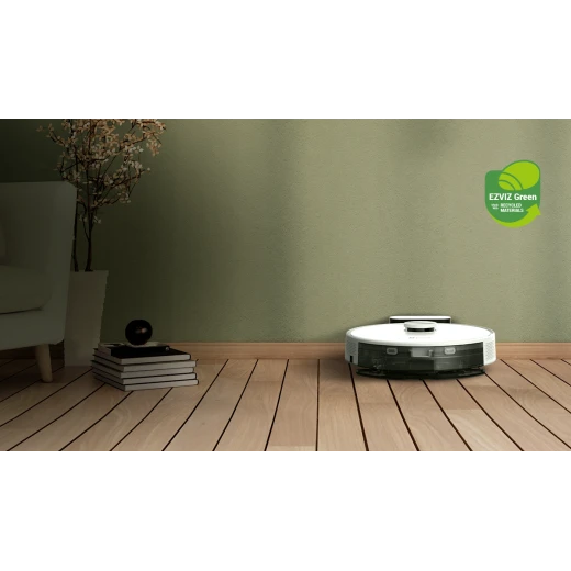 The RE5 Robot Vacuum & Mop Combo offers 4000 Pa suction, large water tank, auto-empty base, and smart navigation for full-home efficient cleaning - Ezviz - Image 5