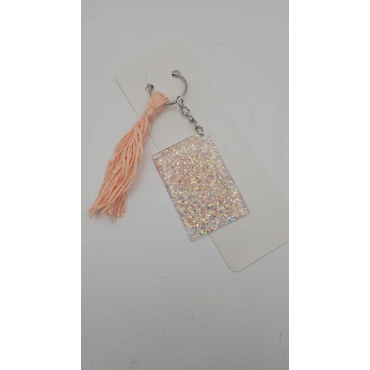 Timeless gifts, Personalized Keychain, flowers design,1 piece - Timeless gifts - Image 3