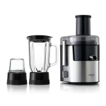 Panasonic 3-In-1 Juicer Extractor/ Blender/ Grinder, 800W, Mj-Dj31, With Durable Metal Spinner, Glass Blender Jug And Mill, 1Year Warranty - Panasonic
