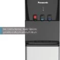 موزع مياه باناسونيك تحميل علوي، SDM-WD3128، 3 صنابير مياه ساخنة وباردة وعادية، قفل أمان للأطفال، حماية من ارتفاع درجة الحرارة، أسود/فضي، جودة يابانية، ضمان لمدة عام - باناسونيك - Image 2