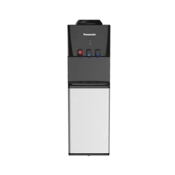 موزع مياه باناسونيك تحميل علوي، SDM-WD3128، 3 صنابير مياه ساخنة وباردة وعادية، قفل أمان للأطفال، حماية من ارتفاع درجة الحرارة، أسود/فضي، جودة يابانية، ضمان لمدة عام