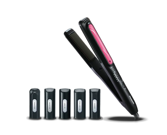 Panasonic Hair Straightener, EH-HV21-K615 230°, Ceramic Plates,12 month warranty - Panasonic