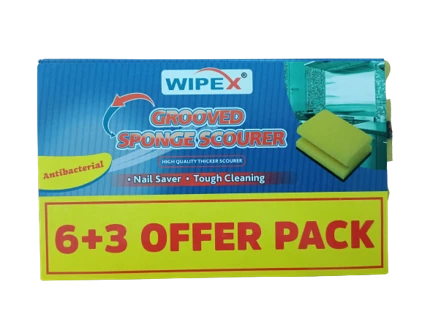 Wipex nail saver sponge 6+3 pcs Wipex nail saver sponge 6+3 pcs