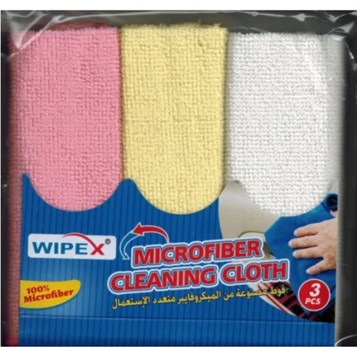 Wipex Microfiber Cleaning Cloths – Pack of 3, Soft, Reusable & Lint-Free Wipex Microfiber Cleaning Cloths – Pack of 3, Soft, Reusable & Lint-Free