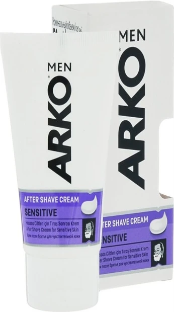 ARKO Men After Shave Cream Cool, 50ml | Soothing & Refreshing Post-Shave Moisturizer - Arko