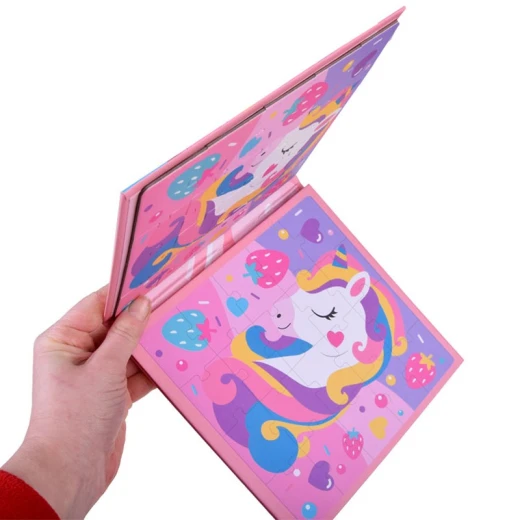 Color Day unicorn Magnetic Puzzle Book - ColorDay - Image 3