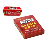 بطاقة لعب بلاستيكية ذهبية من ناب أرابيا - ناب أرابيا