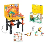 Deluxe Tool Set 73pcs 40 x 30 x 66 cm 3+ Years - Rs Toys