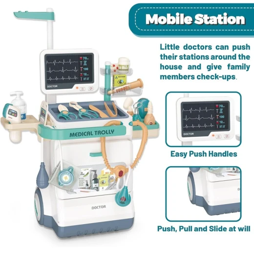 Doctor Medical Game Set 26Pcs - Rs Toys - Image 6