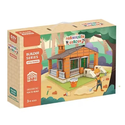 Farm House Garden Buliding 209 Pcs - Rs Toys - Image 2