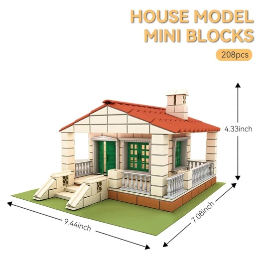 Farm House Garden Buliding 209 Pcs - Rs Toys - Image 3