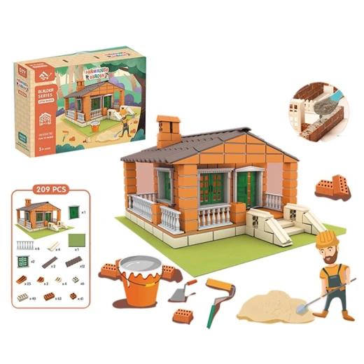 Farm House Garden Buliding 209 Pcs - Rs Toys - Image 4