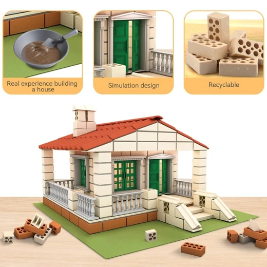 Farm House Garden Buliding 209 Pcs - Rs Toys - Image 8
