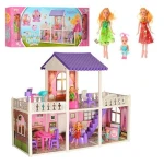 Fashion Villa - Doll House 90 x 30 x 75 cm - Rs Toys