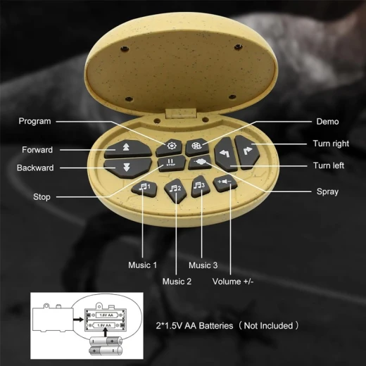 Intelligent Bionic Remote Control Velociraptor - Rs Toys - Image 4