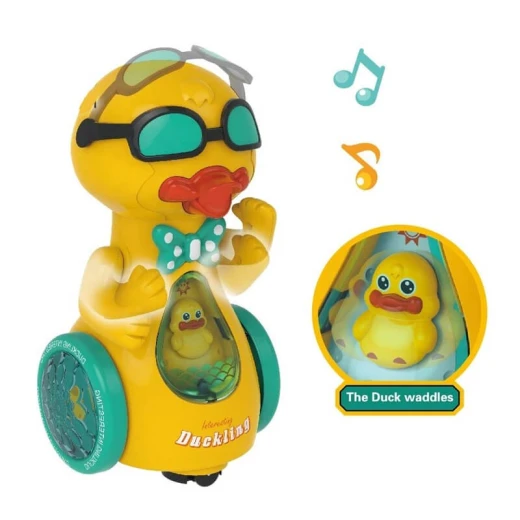 Moving Duck Toy With Lights And Music - Rs Toys - Image 2