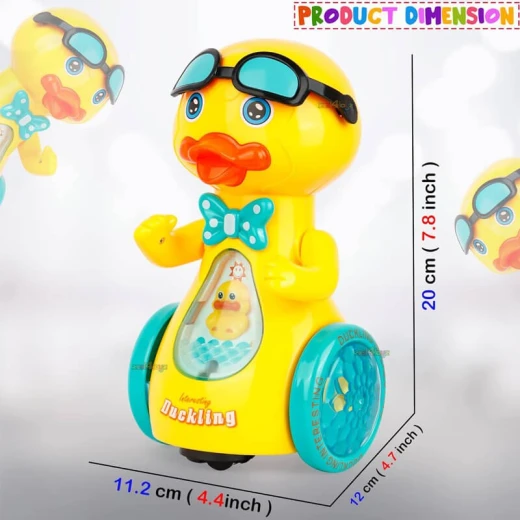 Moving Duck Toy With Lights And Music - Rs Toys - Image 4