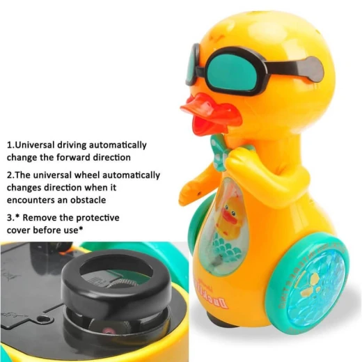 Moving Duck Toy With Lights And Music - Rs Toys - Image 5