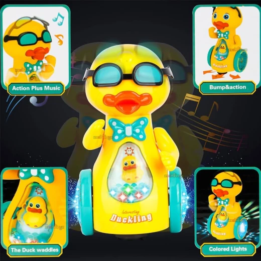 Moving Duck Toy With Lights And Music - Rs Toys - Image 6