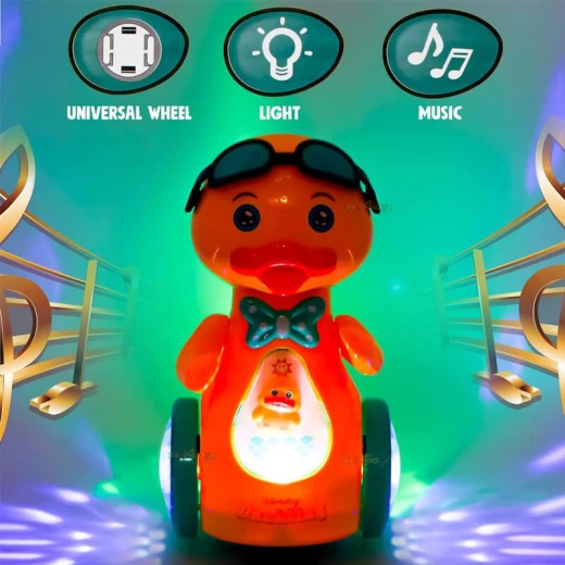 Moving Duck Toy With Lights And Music - Rs Toys - Image 7