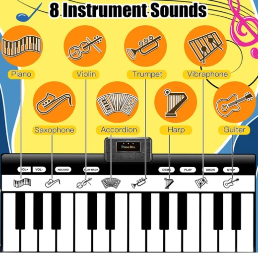 Keyboard Playmat 180 Cm - Rs Toys - Image 9