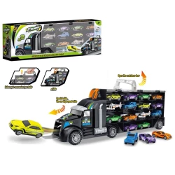 Model Car Children's Engineering Truck Tractor Garage Cars Container Truck  Car Goods Toys for Boy