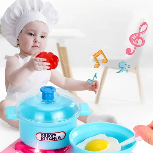 Happy Kitchen 32 pcs 47.5 * 22 * 70 cm - Rs Toys - Image 3