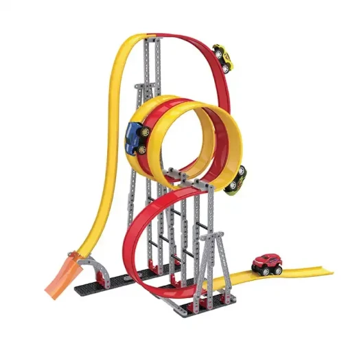 Magnetic Racing Track Toy with Car - 193 Pieces - Rs Toys - Image 2