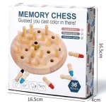Wooden Memory Chess Game (Ohye-8716) - Rs Toys