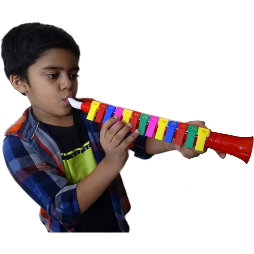 Shopfleet Plastic Mouth Organ Melodica 13 Key Musical Flute Instrument for Kids, Portable, Lightweight, Educational Fun, Perfect for Beginners and Young Musicians - Rs Toys - Image 2