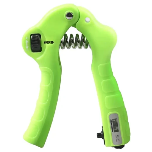 Adjustable Hand Grip Strengthener with Counter (22133) Forearm & Finger Exerciser with Ergonomic Non-Slip Handle, Tension Control & Auto Repetition Counter For Men, Women & Seniors Green - Rs Toys - Image 2