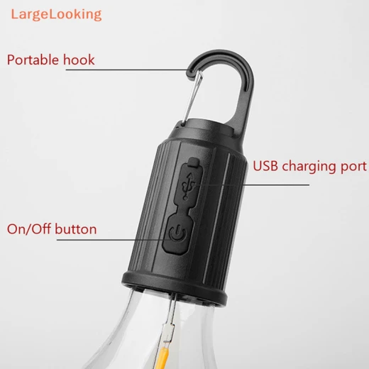 Hanging Camping Lamp Unbreakable Waterproof with Rechargeable Battery (T01) - Rs Toys - Image 9