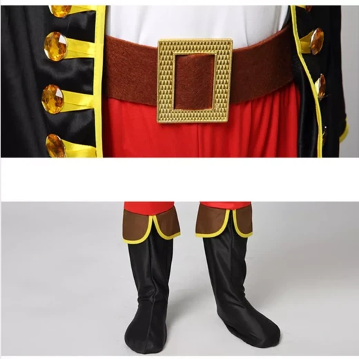 Kids Pirate Costume – Boys Fancy Dress Up Role Play Set For Ages 2-4 Years – Ideal for Halloween, Cosplay, and Parties - Rs Toys - Image 3